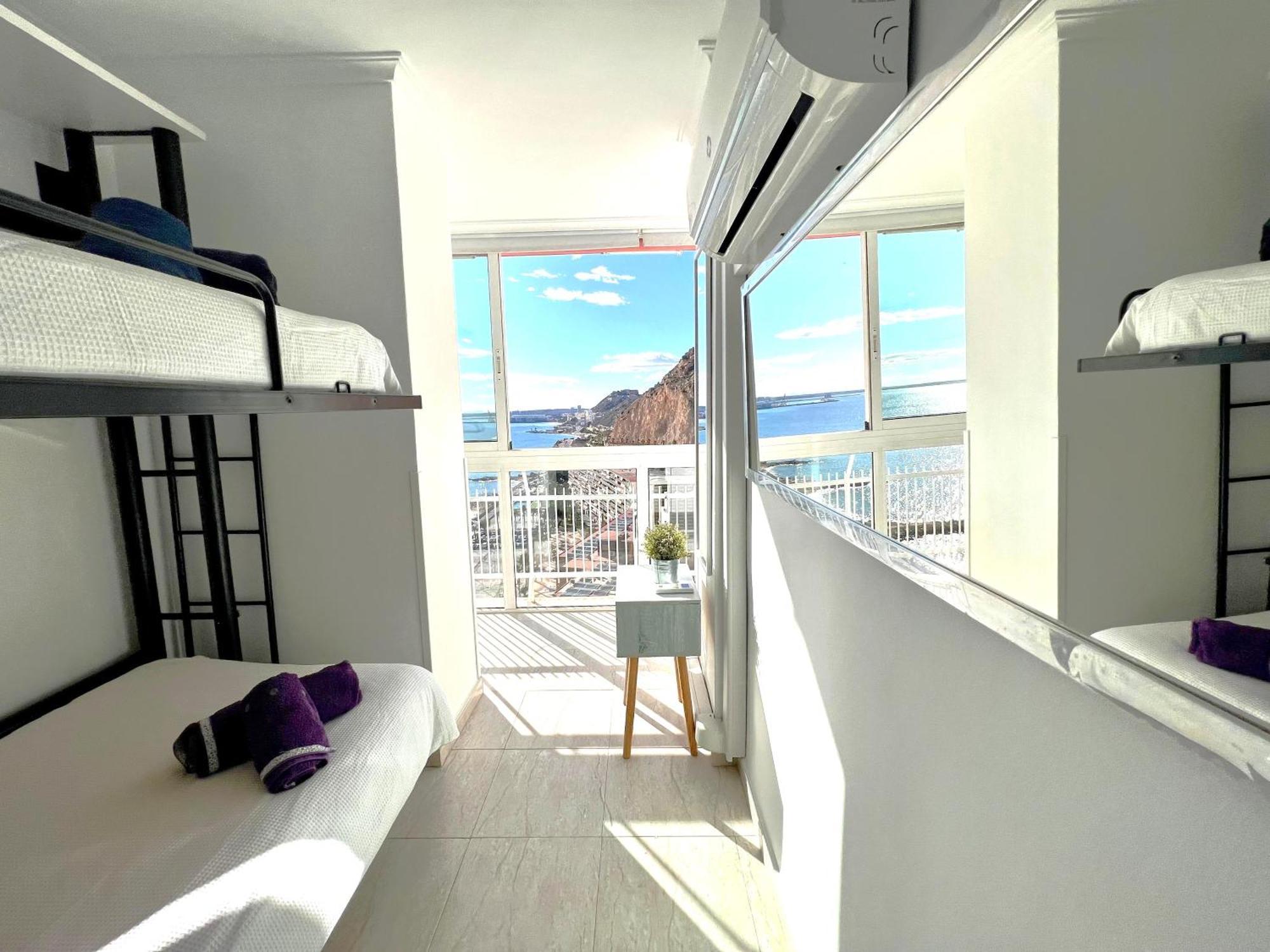 알리칸테 Vistas Al Mar. Gran Salon. Playa A 1 Minuto. Wifi 아파트 외부 사진