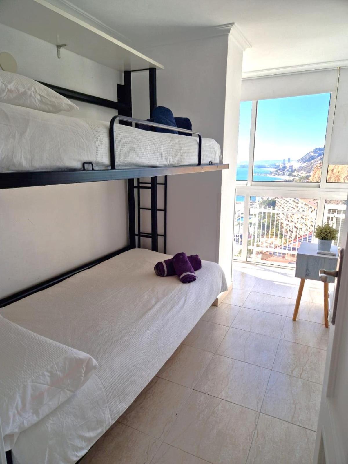 알리칸테 Vistas Al Mar. Gran Salon. Playa A 1 Minuto. Wifi 아파트 외부 사진