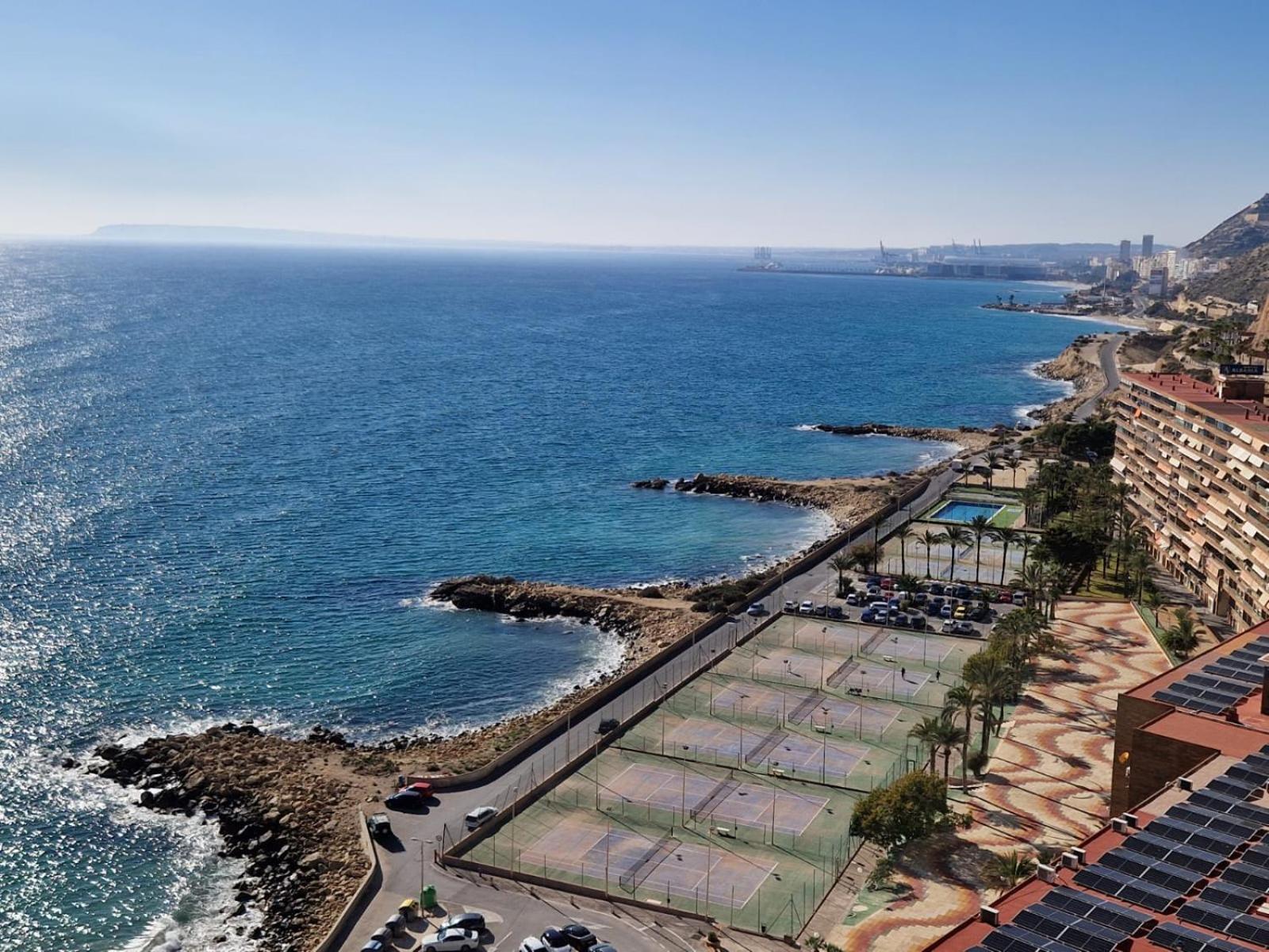 알리칸테 Vistas Al Mar. Gran Salon. Playa A 1 Minuto. Wifi 아파트 외부 사진
